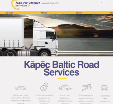 Baltic Road Services SIA, autodarbnīca LATINA